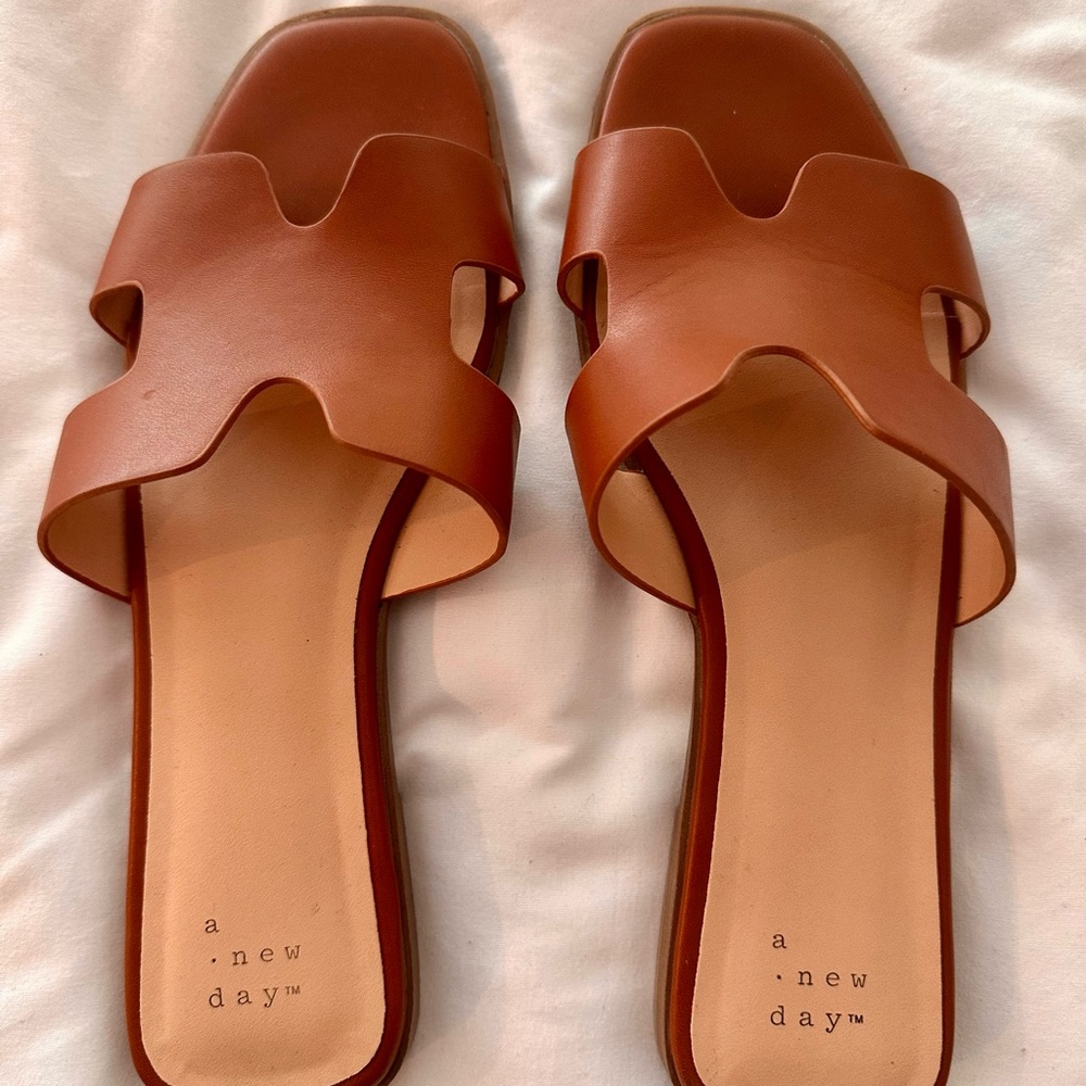 A New Day Brown Sandals